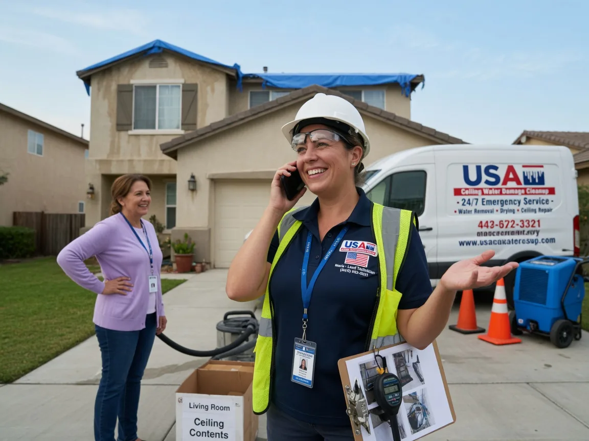 Ceiling Water Damage Restoration Crawford, TX FAQs